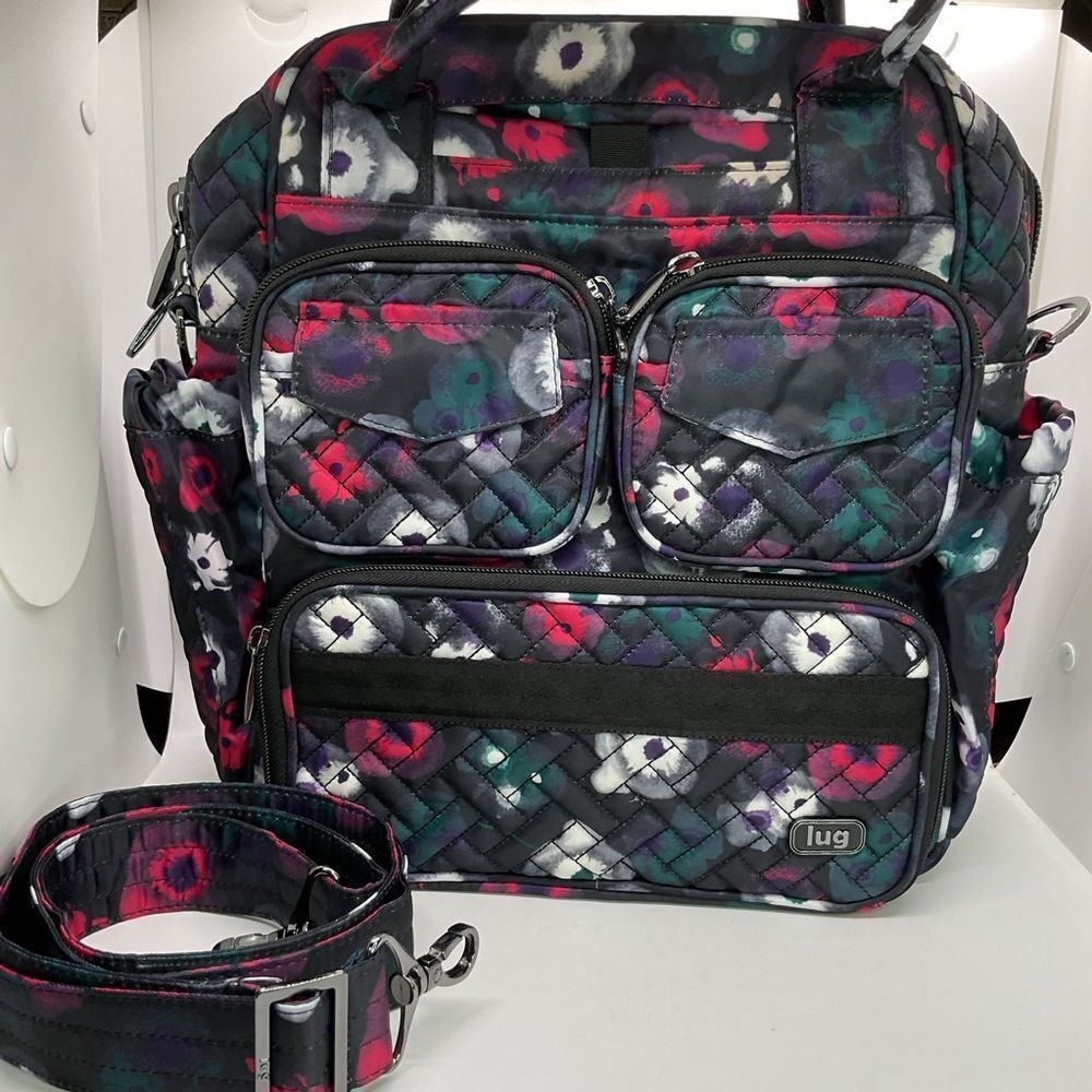 Lug Mini Puddle Jumper Floral Bag